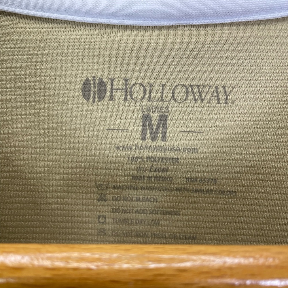 Holloway University Of Pittsburgh Pitt Women's Short Sleeve Polo Shirt Medium - Picture 3 of 9
